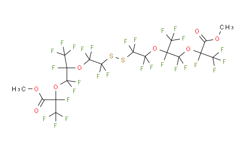 00MZ15 | 2244087-17-8 | Bis(7-methoxycarbonylperfluoro-4,7-dimethyl-3,6-dioxaheptyl) disulfide