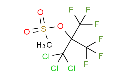 04H915 | 2149590-50-9 | 1,1-Bis(trifluoromethyl)-2,2,2-trichloroethyl methanesulfonate