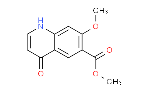 0AY715 | 205448-65-3 | methyl 7-methoxy-4-oxo-1,4-dihydroquinoline-6-carboxylate
