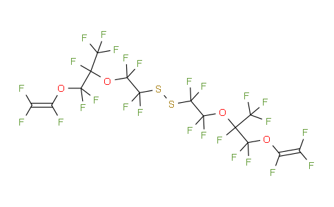 0Y6215 | 2244085-29-6 | Bis(perfluoro-6-vinyl-4-methyl-3,6-dioxahexyl) disulfide