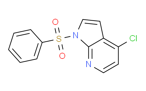 12H815 | 744209-63-0 | 1-(benzenesulfonyl)-4-chloro-1H-pyrrolo[2,3-b]pyridine