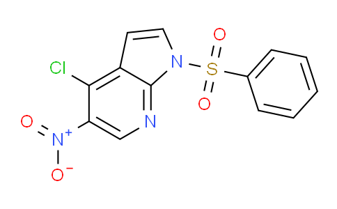 12H915 | 1245649-52-8 | 4-Chloro-5-nitro-1-(phenylsulfonyl)-7-azaindole