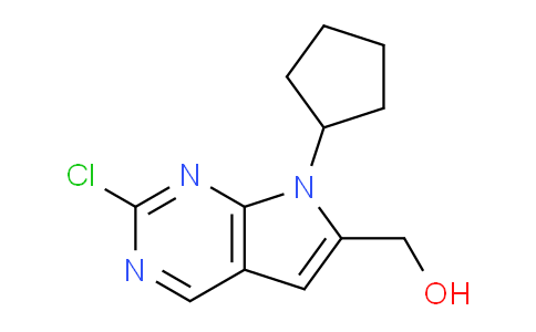 142C17 | 1374639-77-6 | (2-Chloro-7-cyclopentyl-7H-pyrrolo[2,3-d]pyrimidin-6-yl)methanol