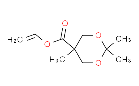 14MX15 | 865860-80-6 | 2,2,5-Trimethyl-1,3-dioxane-5-carboxylic acid ethenyl ester