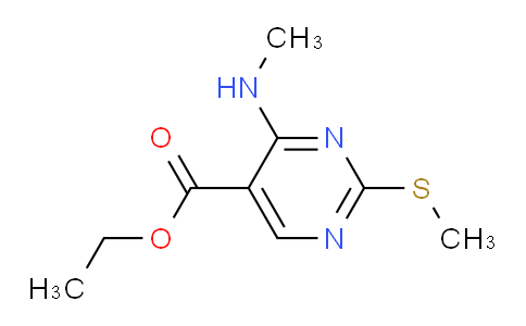 1KA315 | 76360-82-2 | Ethyl 4-(methylamino)-2-(methylsulfanyl)pyrimidine-5-carboxylate