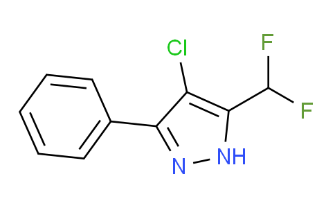 293S15 | 1029636-02-9 | 4-Chloro-3(5)-difluoromethyl-5(3)-phenylpyrazole