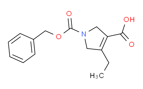 29GU17 | 1869118-25-1 | 1-[(benzyloxy)carbonyl]-4-ethyl-2,5-dihydro-1H-pyrrole-3-carboxylic acid