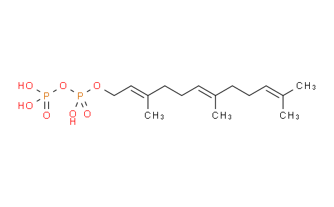 2DD615 | 13058-04-3 | P-(3,7,11-Trimethyl-2,6,10-dodecatrien-1-yl) trihydrogen (diphosphate)