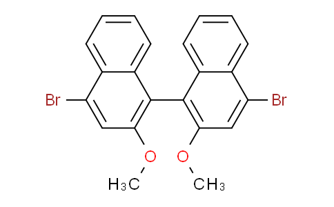 2G8J15 | 1629744-99-5 | 4,4'-dibromo-2,2'-dimethoxy-1,1'-binaphthalene