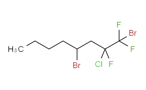 2T0U15 | 30428-47-8 | 2-Chloro-1,4-dibromo-1,1,2-trifluorooctane