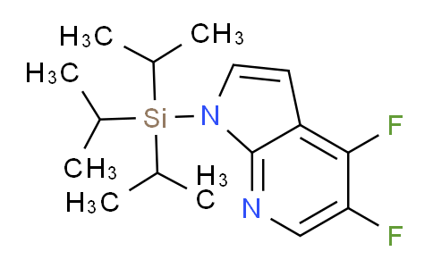 313K15 | 685513-89-7 | 1H-Pyrrolo[2,3-B]pyridine, 4,5-difluoro-1-[tris(1-methylethyl)silyl]-