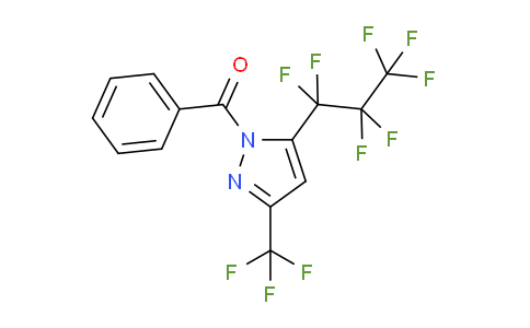 35MP15 | 231301-27-2 | 1-Benzoyl-5(3)-heptafluoropropyl-3(5)-(trifluoromethyl)pyrazole