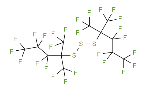37V915 | 111512-63-1 | Bis[heptafluoro-1,1-bis(trifluoromethyl)butyl] trisulfide