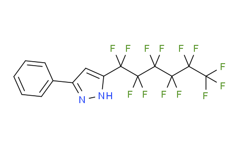 384K15 | 510768-12-4 | 3(5)-Perfluorohexyl-5(3)-phenylpyrazole