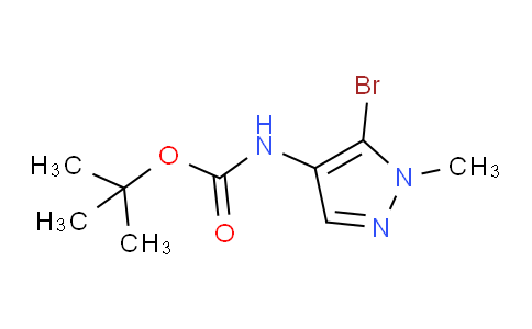 3F1715 | 2109725-25-7 | tert-butyl N-(5-bromo-1-methyl-1H-pyrazol-4-yl)carbamate