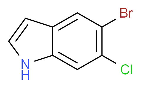 40Q717 | 122531-09-3 | 5-ブロモ-6-クロロ-1H-インドール