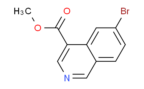 40T715 | 1256794-48-5 | METHYL6-BROMOISOQUINOLINE-4-CARBOXYLATE