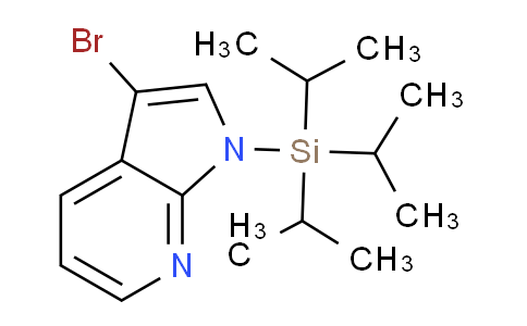434H15 | 918525-02-7 | 3-bromo-1-(triisopropylsilyl)-1H-pyrrolo[2,3-b]pyridine