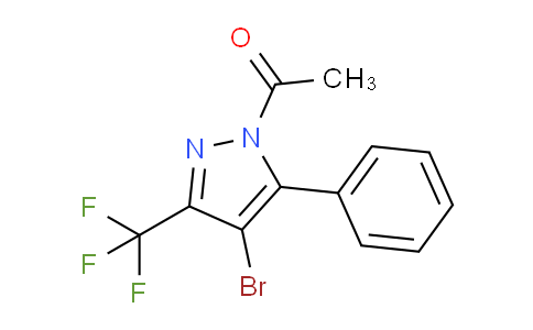 435Q15 | 231955-60-5 | 1-Acetyl-4-bromo-5(3)-phenyl-3(5)-(trifluoromethyl)pyrazole