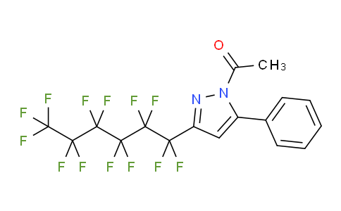 460V15 | 511243-93-9 | 1-Acetyl-3(5)-perfluorohexyl-5(3)-phenylpyrazole