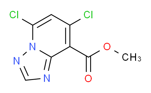 496X17 | 1262133-51-6 | [1,2,4]Triazolo[1,5-a]pyridine-8-carboxylic acid, 5,7-dichloro-, methyl ester