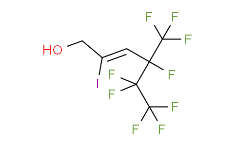 4QU115 | 261503-77-9 | 4,5,5,6,6,6-Hexafluoro-4-trifluoromethyl-2-iodohex-2-en-1-ol