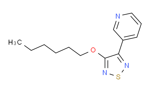 4R2917 | 131987-69-4 | 3-(hexyloxy)-4-(pyridin-3-yl)-1,2,5-thiadiazole