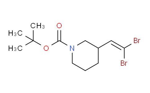 50R515 | 851882-50-3 | tert-Butyl 3-(2,2-dibromovinyl)piperidine-1-carboxylate