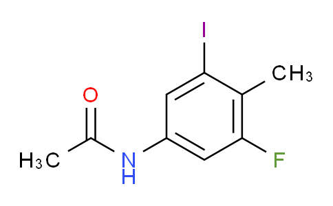 51T715 | 2290562-62-6 | Acetamide,N-(3-fluoro-5-iodo-4-methylphenyl)-