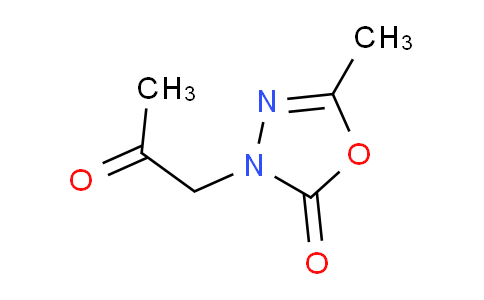 56AB15 | 136738-11-9 | 3-acetylmethyl-2,3-dihydro-5-methyl-2-oxo-1,3,4-oxadiazole