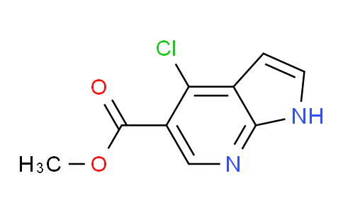 57F315 | 951625-93-7 | methyl 4-chloro-1H-pyrrolo[2,3-b]pyridine-5-carboxylate
