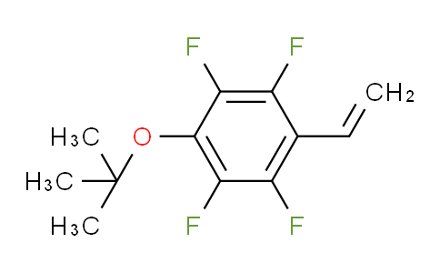 57H515 | 343305-41-9 | 4-(tert-Butoxy)-2,3,5,6-tetrafluorostyrene