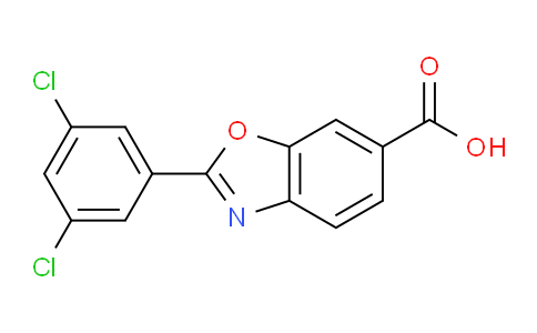 5AU115 | 594839-88-0 | 2-(3,5-Dichlorophenyl)-6-benzoxazole carboxylic acid