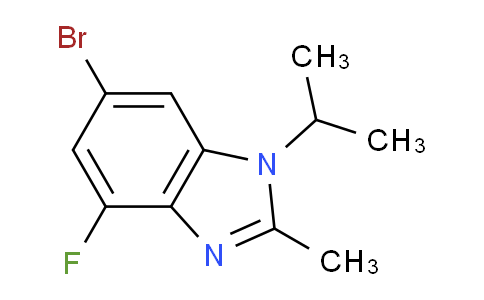 5CT717 | 1231930-33-8 | 6-ブロモ-4-フルオロ-1-イソプロピル-2-メチル-1H-ベンゾ[d]イミダゾール