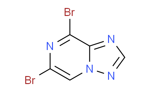 5Q4T17 | 944709-42-6 | 6,8-ジブロモ-[1,2,4]トリアゾロ[1,5-a]ピラジン