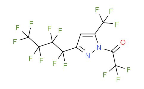 5W8A15 | 261778-37-4 | 1-Trifluoroacetyl-3(5)-nonafluorobutyl-5(3)-(trifluoromethyl)pyrazole