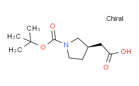 60QW17 | 204688-60-8 | (R)-N-Boc-3-pyrrolidineacetic acid