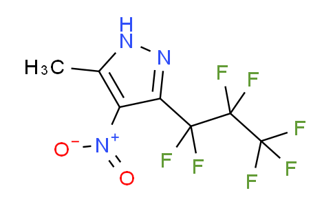638F15 | 82633-69-0 | 3(5)-Heptafluoropropyl-5(3)-methyl-4-nitropyrazole