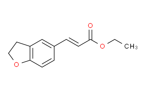 640T15 | 196597-65-6 | Ethyl (E)-3-(2,3-dihydrobenzofuran-5-yl)-2-propenoate