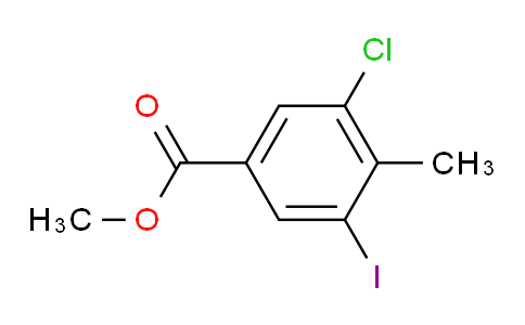 662T17 | 21324-01-6 | 安息香酸、3-クロロ-5-ヨード-4-メチル-、メチルエステル