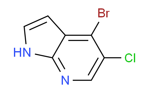 67QA15 | 916176-52-8 | 4-Bromo-5-chloro-1H-pyrrolo(2,3-b)pyridine
