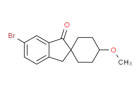 69C815 | 1245515-16-5 | 6'-Bromo-4-methoxyspiro[cyclohexane-1,2'-inden]-1'(3'H)-one