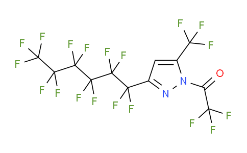 6Q0415 | 261778-38-5 | 1-Trifluoroacetyl-3(5)-perfluorohexyl-5(3)-(trifluoromethyl)pyrazole