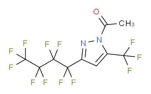 6VR515 | 231301-09-0 | 1-Acetyl-3(5)-nonafluorobutyl-5(3)-(trifluoromethyl)pyrazole