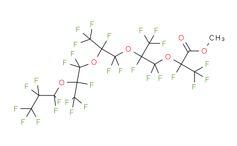 6W5615 | 133609-46-8 | Methyl perfluoro(2,5,8,11-tetramethyl-3,6,9,12-tetraoxapentadecanoate)