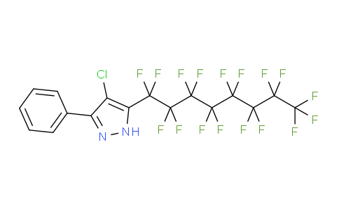 73XJ15 | 1029636-05-2 | 4-Chloro-3(5)-perfluorooctyl-5(3)-phenylpyrazole