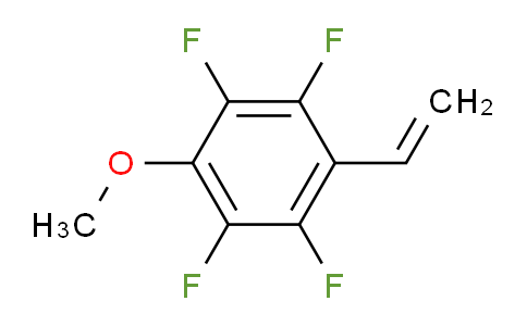 78VT15 | 29551-55-1 | 4-Methoxy-2,3,5,6-tetrafluorostyrene