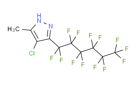 7FW715 | 244022-66-0 | 4-Chloro-5-methyl-3-(perfluorohexyl)pyrazole