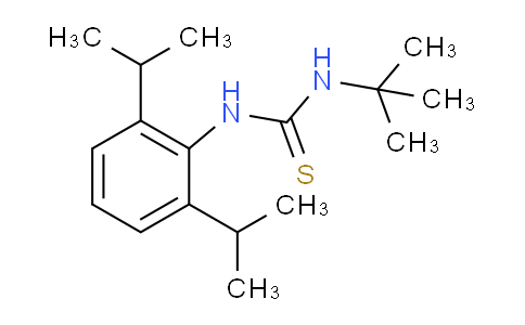 7P2H15 | 66608-87-5 | Thiourea,N-[2,6-bis(1-methylethyl)phenyl]-N'-(1,1-dimethylethyl)-