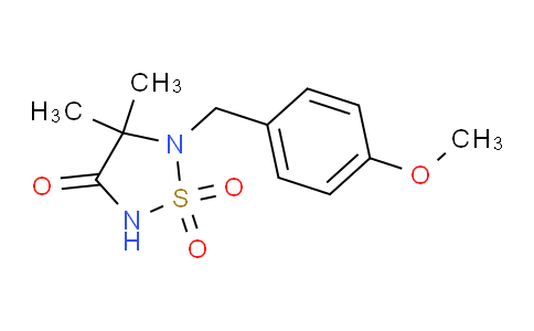 7T6615 | 283587-22-4 | 5-(4-Methoxy-benzyl)-4,4-dimethyl-1,1-dioxo-1l6-[1,2,5]thiadiazolidin-3-one